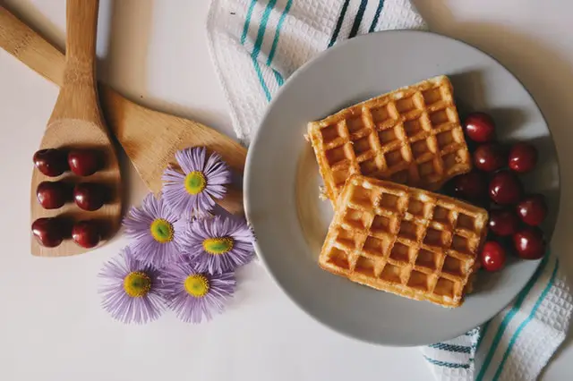 Wafles De Jamon Y Queso