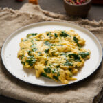 spinach scramble