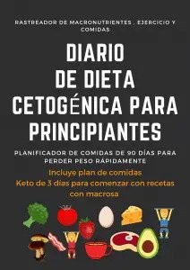 Diario De La Dieta Cetogénica Para Principiantes – Planificador De Comidas