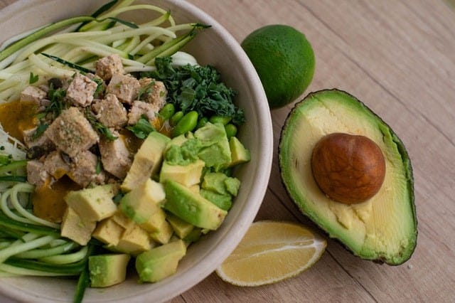 ensalada de aguacate