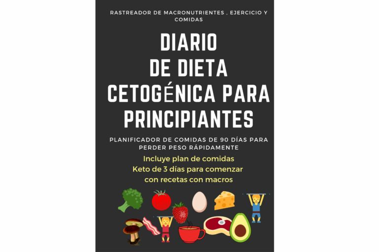 Diario De Dieta Cetogénica Para Principiantes – Planificador De Comidas