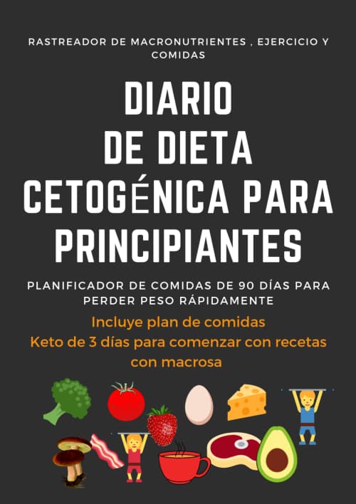 Diario De La Dieta Cetogénica Para Principiantes – Planificador De Comidas