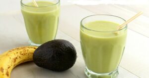 jugos saludables, batido de aguacate