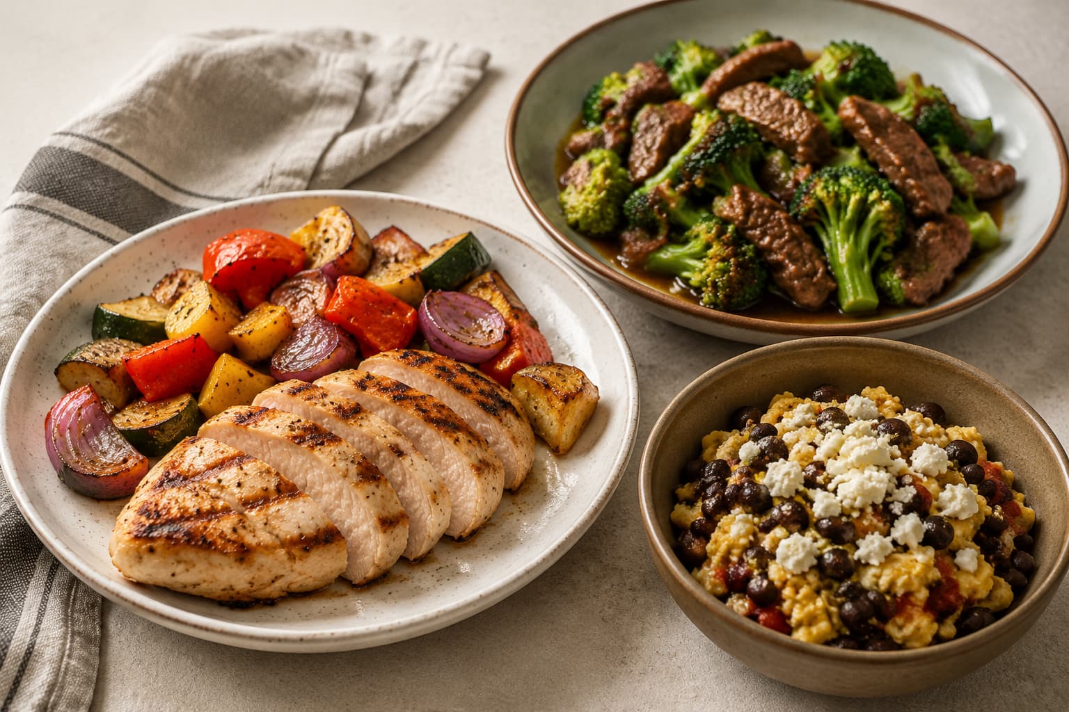 11 Recetas Altas en Proteína Fáciles y Rápidas