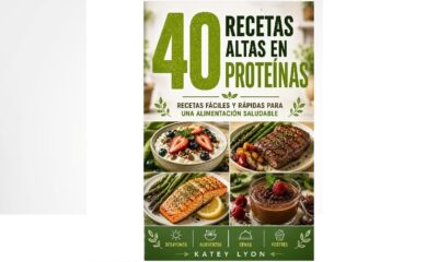 Portada de Recetas Altas en Proteína: 40 Recetas Fáciles y Saludables